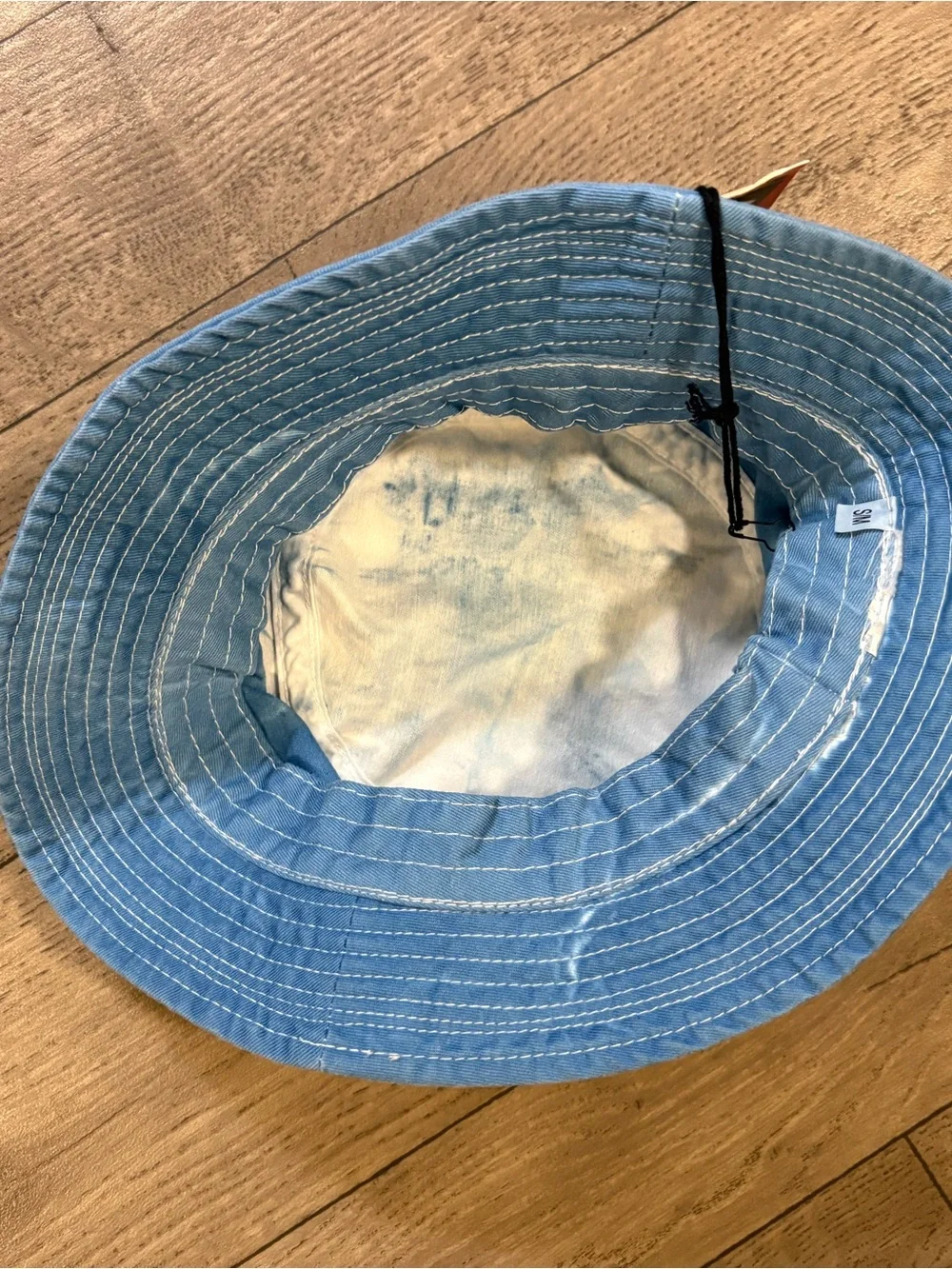 Urban Outfitters Good Fishing Indigo Shibori Blue & White Tie-Dye Bucket Hat